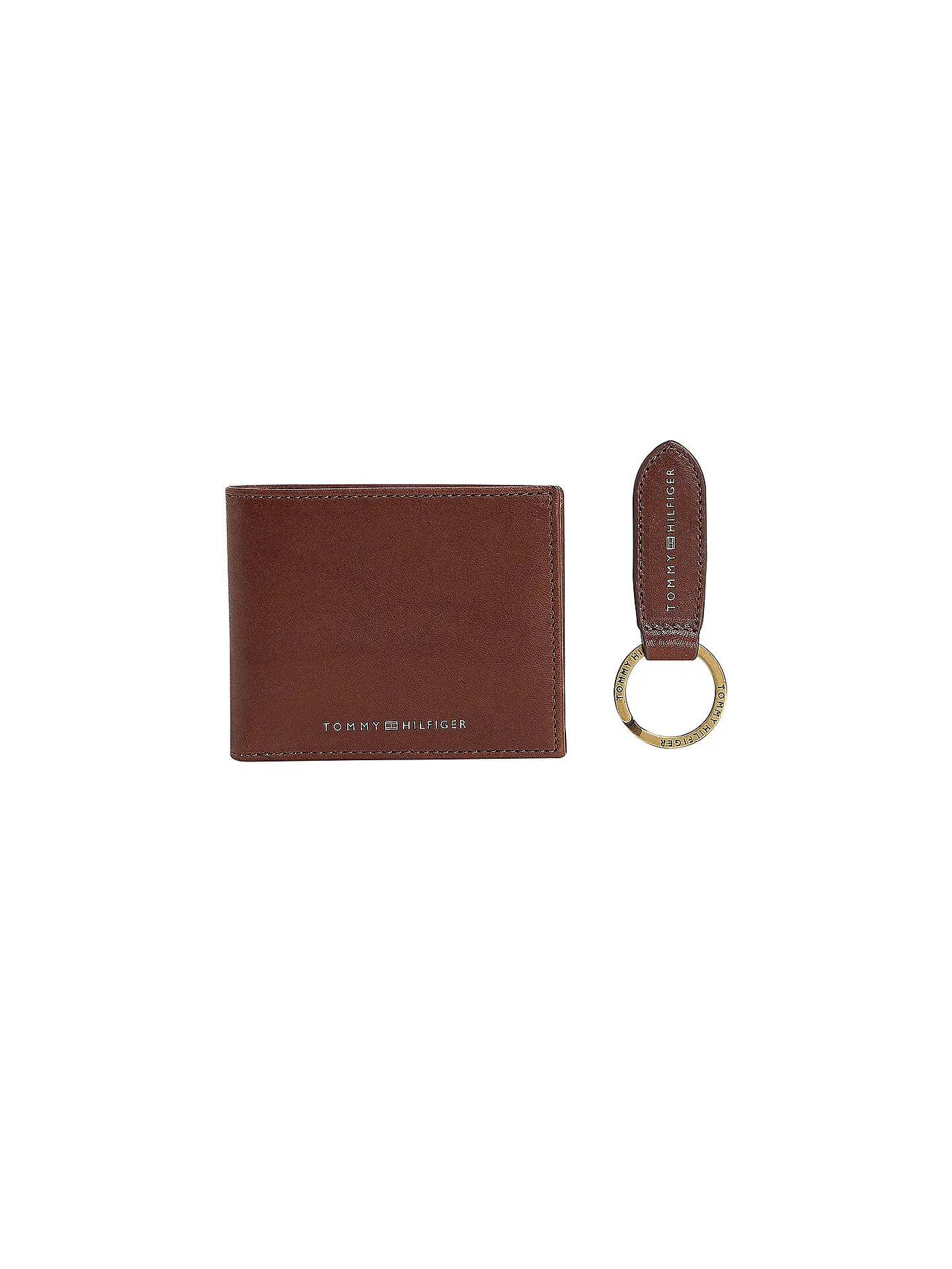TOMMY HILFIGER | Geschenkset Geldbörse und Schlüsselanhänger | 